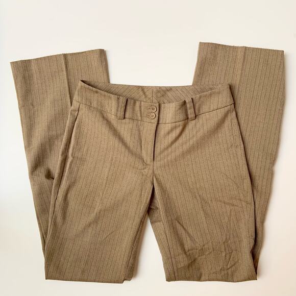 New York & Company Stretch Vintage Brown Suit Set Women's Size 2 - Picture 8 of 12